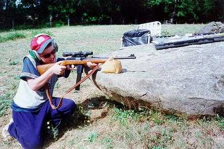 David shooting on a ranch in La Nieve