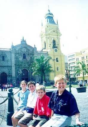 Joshua en un caballo en La Nieve